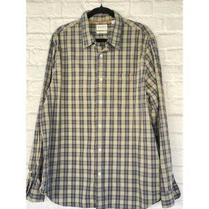 Timberland Men's Button Down Shirt Long Sleeve Casual Cotton Size XXL